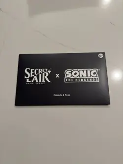 MTG Secret Lair x Sonic the Hedgehog Friends and Foes Non-foil Edition - Image 1