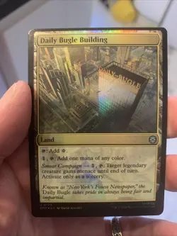 MTG Marvel Spider-Man - Daily Bugle Building - SPM U0179 Foil - Mint - Image 1