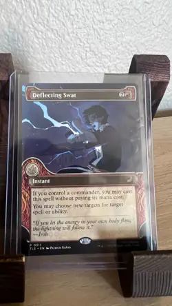 Deflecting Swat (Showcase) Avatar: The Last Airbender: Eternal-Legal Regular MTG - Image 1