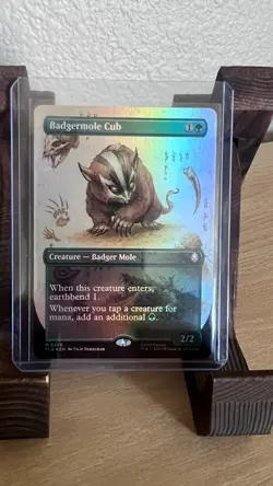 Badgermole Cub M Borderless Foil #326 | TLA Avatar: The Last Airbender | MTG - Image 1