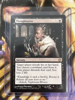 MTG Thoughtseize (107/249) Theros Non-Foil Regular English - NM ?? - Image 3