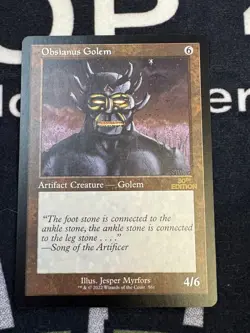 mtg obsianus golem warriors retro frame 30th anniversary - Image 1