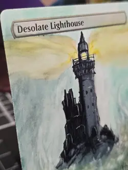 Desolate Lighthouse - Commander Magic The Gathering -*Altered Hand Painted * - Image 4