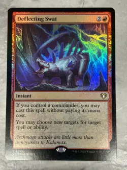 MTG Deflecting Swat - Commander Masters CMM Foil - Image 1