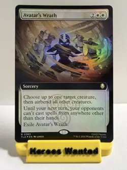 Avatar's Wrath Foil (Extended Art) R Avatar: The Last Airbender 365 NM - Image 1