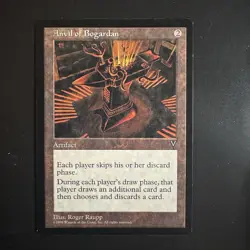 Magic The Gathering MTG Anvil of Bogardan Visions Lightly Played LP - Image 1