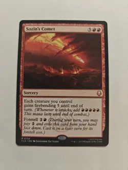 Sozin's Comet - Avatar - TLA MTG - Image 1