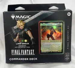 FINAL FANTASY Limit Break Commander Deck Brand New Slightly Dented Box Magic MTG - Image 2