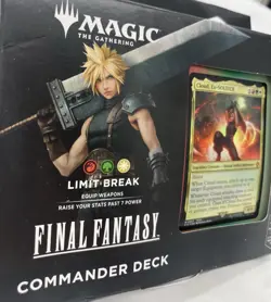 FINAL FANTASY Limit Break Commander Deck Brand New Slightly Dented Box Magic MTG - Image 3