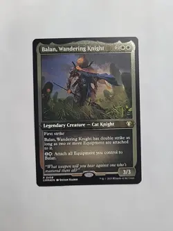 MTG - Balan, Wandering Knight (Foil Etched) CMM Rare #0458 - Image 1