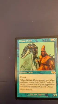 Gilded Drake Urza's Saga Magic The Gathering NM - Image 2