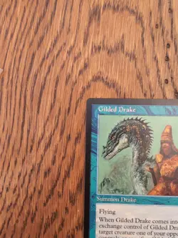 Gilded Drake Urza's Saga Magic The Gathering NM - Image 3