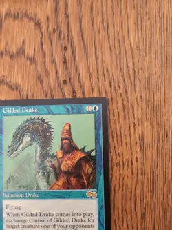 Gilded Drake Urza's Saga Magic The Gathering NM - Image 4