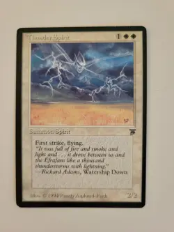 MTG Thunder Spirit (English) Legends Rare NM - Image 1