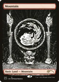 Mountain (Crushing Brutality) [Secret Lair Drop Series] Magic MTG - Image 1