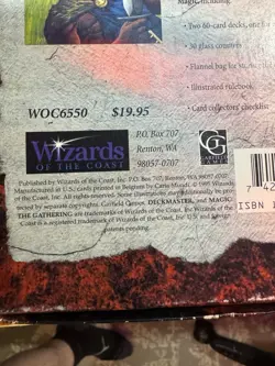Magic the Gathering 1995 White Border Deck Master Vintage MTG - Image 3