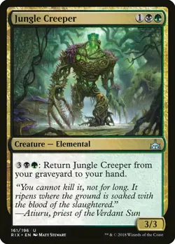 1x Jungle Creeper - NM English MTG - Rivals of Ixalan - Image 1