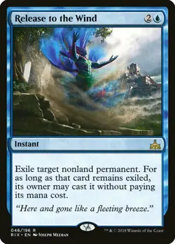 1x Release to the Wind - NM English MTG - Rivals of Ixalan - Image 1