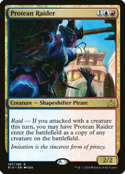 1x Protean Raider - NM English MTG - Rivals of Ixalan - Image 1