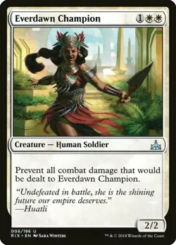 1x Everdawn Champion - NM English MTG - Rivals of Ixalan - Image 1