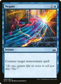 1x Negate - NM English MTG - Rivals of Ixalan - Image 1