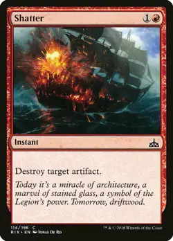 1x Shatter - NM English MTG - Rivals of Ixalan - Image 1