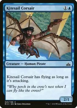 1x Kitesail Corsair - NM English MTG - Rivals of Ixalan - Image 1