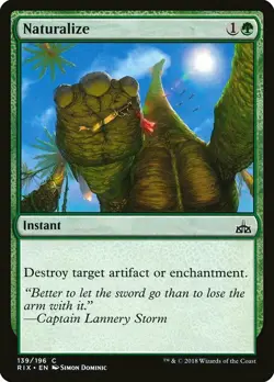 1x Naturalize - NM English MTG - Rivals of Ixalan - Image 1