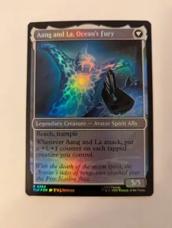 Aang, Swift Savior/Aang and La Prelease Foil Avatar: The Last Airbender TLA MTG - Image 2