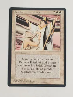 MTG Resurrection (German Revised (BB)/White/U) - BGM - Image 1