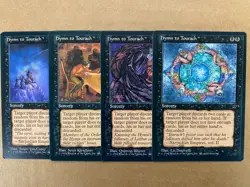 MTG 4x Hymn to Tourach Fallen Empires each picture Magic the Gathering x4 NM - Image 1