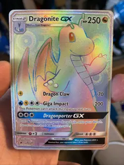 Dragonite GX SM156 - Black Star Promo - Near Mint NM Pokemon Card - Image 1