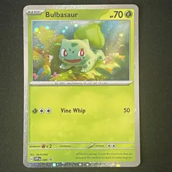 Bulbasaur 046 Black Star Promo Pokemon Scarlet & Violet 151 TCG NM - Image 1