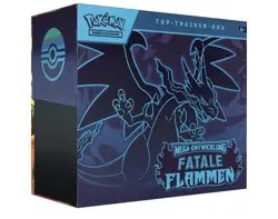 Pokemon Mega Entwicklungen - Fatale Flammen Top-Trainer-Box (DE) - Versandbereit - Image 1