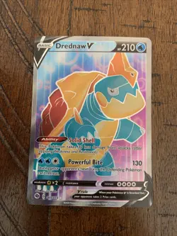 Pokemon Champions Path Drednaw V Full Art 069/073 Ultra Rare - Image 1