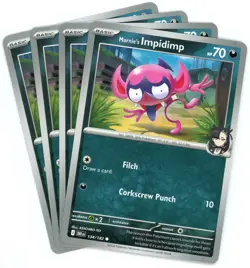 x4 Marnie's Impidimp - 134/182 - Destined Rivals - NM/M - Pokemon - English - Image 1