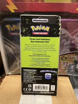2023 Pokemon TCG: Knock Out Collection New Sealed Shaymin Zeraora Marshadow Pack - Image 2