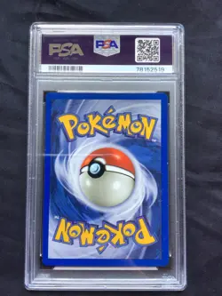 Pokemon Cards: 1st Edition Neo Destiny Uncommon: Dark Omanyte 37/105: PSA 9 - Image 4