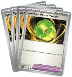 x4 Cynthia's Power Weight - 162/182 - Destined Rivals - NM/M - Pokemon - English - Image 1
