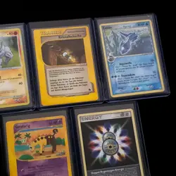 5x Pokemon Karten 1x Reverse Vintage Sammlung gemischt div. Set TCG non Holo #29 - Image 4