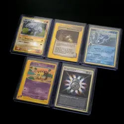 5x Pokemon Karten 1x Reverse Vintage Sammlung gemischt div. Set TCG non Holo #29 - Image 5