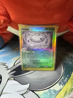 Pokemon TCG EX Ruby & Sapphire - SILCOON 43/109 - Reverse Holo Uncommon LP - Image 2