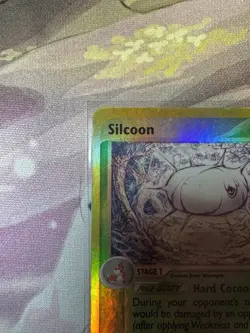 Pokemon TCG EX Ruby & Sapphire - SILCOON 43/109 - Reverse Holo Uncommon LP - Image 4