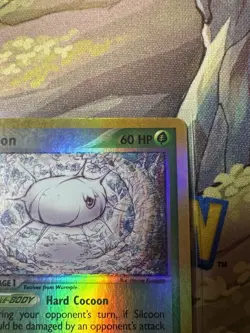 Pokemon TCG EX Ruby & Sapphire - SILCOON 43/109 - Reverse Holo Uncommon LP - Image 5