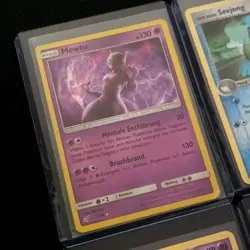 6x Pokemon Karten 1x Holo Sammlung teilw. Vintage gemischt TCG non Holo #28 - Image 3