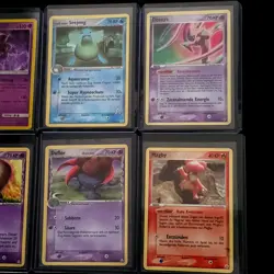 6x Pokemon Karten 1x Holo Sammlung teilw. Vintage gemischt TCG non Holo #28 - Image 4
