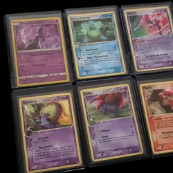 6x Pokemon Karten 1x Holo Sammlung teilw. Vintage gemischt TCG non Holo #28 - Image 5