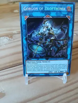 Yu-Gi-Oh! Gorgon of Zilofthonia DUAD-EN050 Secret Rare 1st ED NM ENG - Image 2