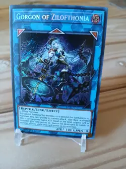 Yu-Gi-Oh! Gorgon of Zilofthonia DUAD-EN050 Secret Rare 1st ED NM ENG - Image 3