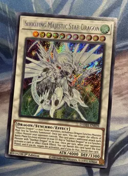 YUGIOH - Shooting Majestic Star Dragon 1st Edition DAMA-EN039 Secret Rare - MINT - Image 2